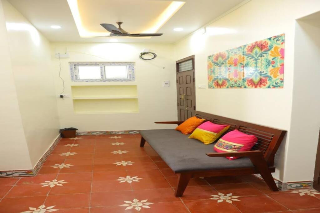Heritage Home With 3 Bed/3 Bath With Kitchen In A Residential Neighborhood. Madurai Exterior photo